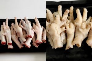 Bukan pakai baking soda, begini trik mudah memisahkan ceker ayam dari tulangnya