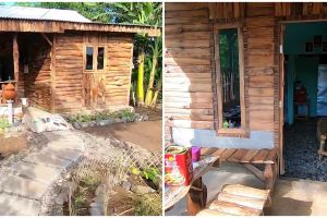 9 Potret rumah triplek sederhana ini lantainya unik bikin salfok, berasa punya hunian di jalan setapak