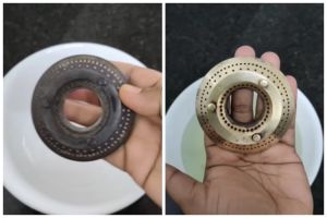 Tanpa sitrun, ini cara bersihkan noda gosong di burner kompor cukup tambah 3 bahan dapur