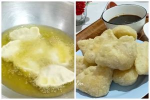 Tanpa direbus dulu, ini trik goreng pempek agar matang merata, tak meletup, dan antilengket di wajan
