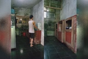 Dapur jadul dan buluk tampak horor ini jadi estetik usai dirombak pakai stiker, intip 11 potretnya