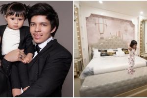 Kecil-kecil punya kamar mewah bak hotel bintang 5, begini 9 potret ruang tidur Ameena anak Aurel-Atta