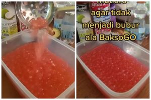 Cukup 15 menit, ini trik merebus sagu mutiara agar hasilnya bening, kenyal, dan tak lengket