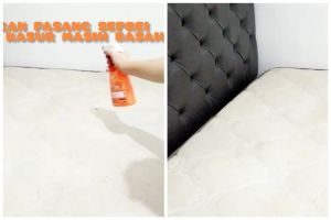 Tak perlu dijemur dulu, ini trik ampuh hilangkan bau pesing di kasur pakai 1 bahan dapur