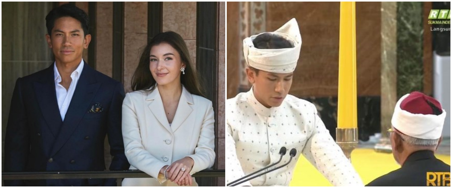 7 Momen Akad Nikah Diraja Pangeran Mateen dan Anisha Rosnah, beri mahar 1000 ringgit