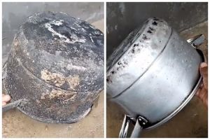 Tanpa sitrun atau baking soda, ini cara ampuh lunturkan kerak di panci cuma tambah 1 bahan dapur