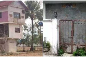 11 Potret kocak penampakan depan rumah kelewat unik ini bikin orang bingung pas mau bertamu