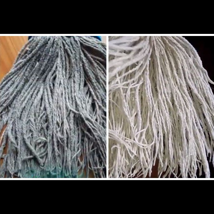 Tanpa perlu dikucek, ini cara mencuci kain pel yang hitam agar putih kembali cuma tambah 2 bahan dapur