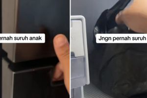 Momen seorang ibu suruh anaknya masukin sayur ke kulkas ini bikin cekikikan, endingnya di luar dugaan