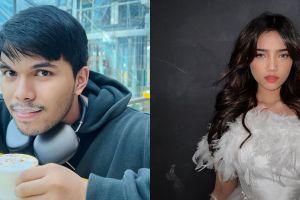 Hadiri acara TikTok, reaksi Thariq Halilintar saat paras Fuji muncul di layar jadi sorotan