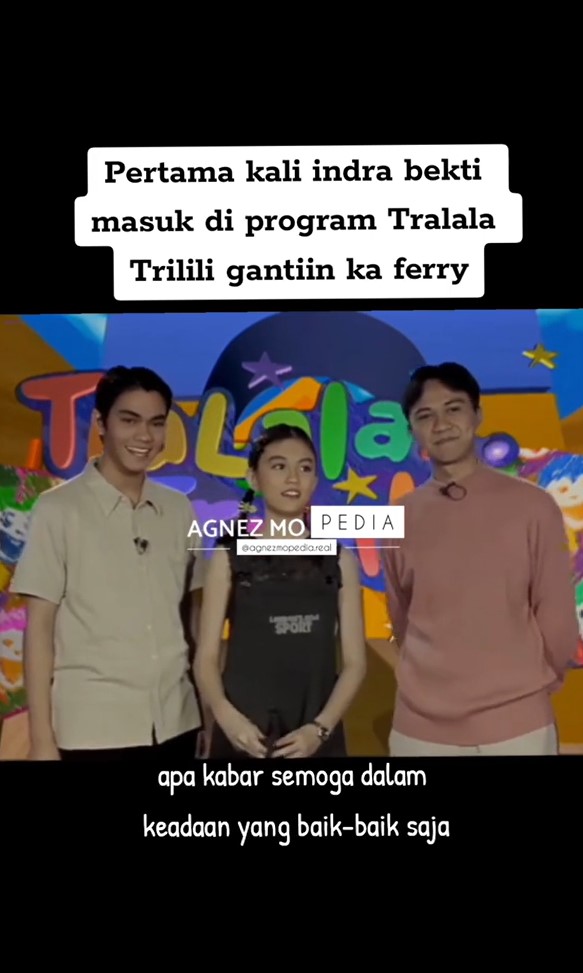 Potret lawas saat tampil bareng Agnez Mo viral, wajah Indra Bekti saat muda disebut mirip Aldi Taher