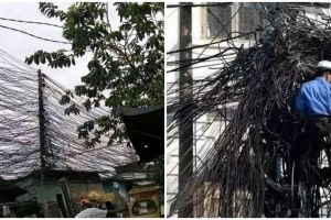 Hidup lagi ruwet, 11 potret nyeleneh penampakan semrawut di jalan ini bikin tambah badmood