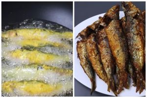 Tanpa cuka, ini trik menggoreng ikan agar lebih renyah dan minyak tak meletup pakai 1 bahan dapur