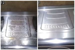 Tanpa sabun cuci piring, ini cara bersihkan kompor berminyak agar makin kesat dengan 1 bahan dapur