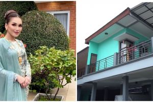 Ayu Ting Ting punya kos-kosan 100 pintu menyatu dengan rumah bak istana di gang, ini 9 potretnya