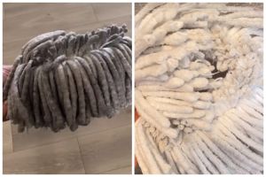 Jangan cuma direndam bahan pemutih, ini trik memutihkan kain pel dekil pakai tambahan 1 bahan dapur