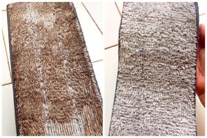 Tanpa direndam semalaman, ini trik mencuci kain pel dekil jadi bersih kesat tambah 1 bahan dapur