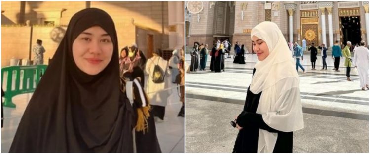 Aaliyah Massaid cerita pengalaman spiritual saat jalani umrah, diberi kemudahan bisa cium Ka'bah