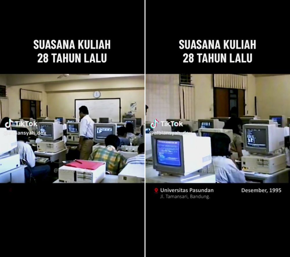 Terungkap suasana kuliah tahun 1995, belum ada adu outfit sampai gaya rambut model Nike Ardilla
