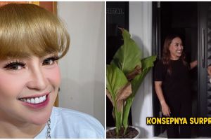 Perabotannya kado dari teman sesama seleb, 11 potret rumah Mpok Alpa ini letak dapurnya bikin salfok