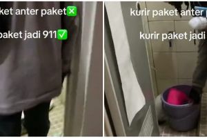 Definisi bisa lakukan apa saja, momen kurir dapat kerjaan tambahan saat antar paket ini nyeleneh abis