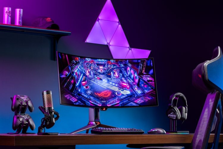 ASUS Republic of Gamers hadirkan monitor gaming ROG Swift OLED, dibekali heatsink khusus