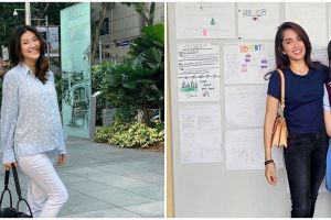 Gaya 9 seleb saat jemput anak sekolah ini nggak kalah kece, Irish Bella bikin salfok kenakan daster