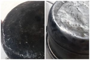 Tanpa sitrun dan sabun, ini cara bersihkan pantat panci yang berkerak menahun pakai 1 bahan sederhana