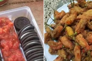 11 Potret kocak kombinasi makanan buat pecinta pedas ini absurdnya nggak ada lawan, bikin senyum kecut