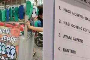11 Potret kocak menu orang jualan ini bikin nggak habis pikir, pembeli auto trauma