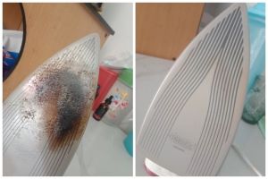 Tanpa dioles pasta gigi dan garam, ini cara bersihkan noda lengket di setrika cuma pakai 1 bahan dapur