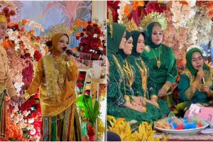 Dipinang dengan uang panai Rp 2 M, intip 11 momen acara adat Putri DA dan Abdul Aziz jelang nikah