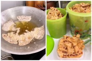 Jangan gunakan terigu, ini cara bikin adonan peyek supaya renyah tahan lama pakai 2 bahan dapur