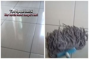 Bukan ditambah garam, ini trik mengepel lantai agar wangi dan kesatnya awet 3 hari pakai 1 bahan dapur