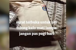 Mati listrik di pagi hari saat baju sekolah belum disetrika, cara antisipasi wanita ini boleh juga