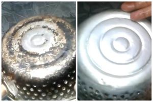 Tanpa digosok baking soda, cara hilangkan kerak gosong pantat panci agar kinclong pakai 2 bahan dapur