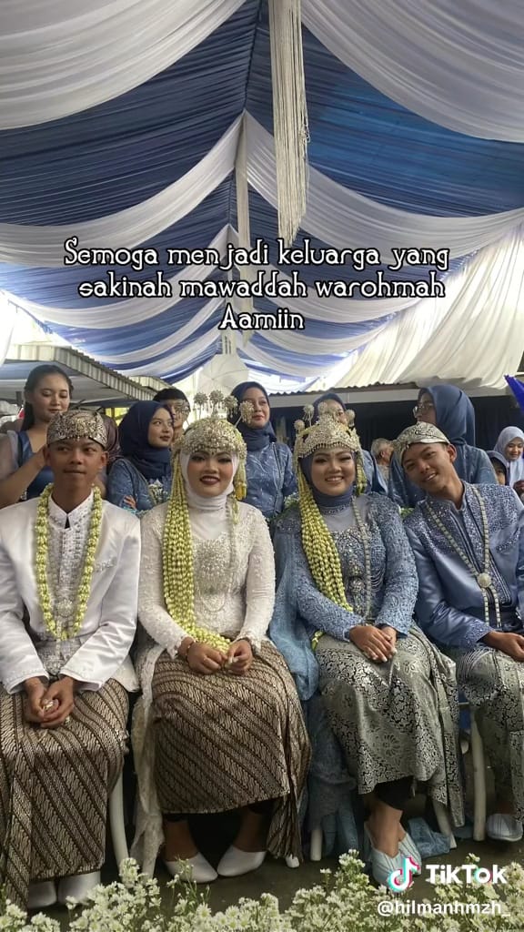 Saudara kembar gelar acara nikah barengan ini bikin bertanya-tanya, endingnya tuai perdebatan