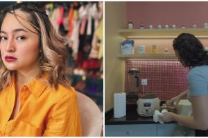 Cuma dibuat masak 2 bulan sekali, ini 10 potret dapur rumah Marshanda yang estetik ala kafe western