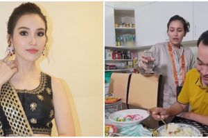 Rumahnya bak istana di gang sempit, 10 potret dapur bersih Ayu Ting Ting ini perabotannya sederhana