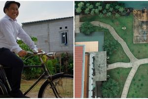 Rumahnya dibangun di atas tanah 1.500 meter persegi, intip 9 teras Narji lengkap pakai dapur outdoor