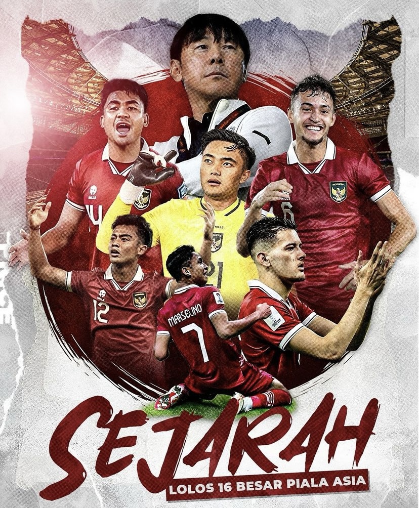 Detik-detik Indonesia lolos ke babak 16 besar Piala Asia 2023, cetak sejarah baru