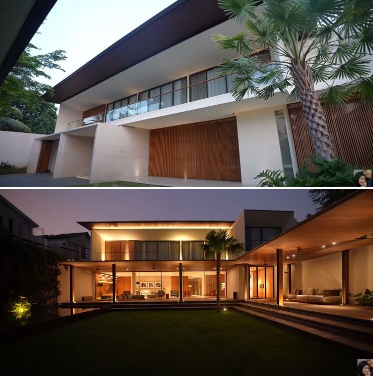 9 Potret dapur Citra Kirana bergaya tropis, desain cooker hood-nya bikin mama muda gigit jari