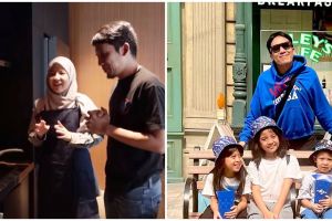 9 Potret dapur serba hitam rumah Natasha Rizky dan Desta bikin salfok, ada pintu rahasia dekat kulkas