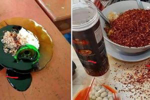11 Potret kocak momen apes saat sebelum makan ini bikin nyesek tapi pengen ketawa juga, kasihan banget