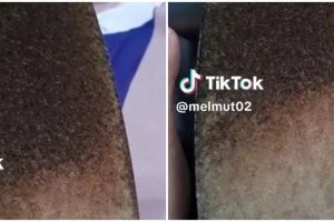 Penampakan kasur bolong gara-gara lupa angkat setrika ini bikin melongo, emang boleh selupa itu?