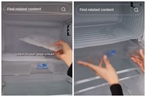 Bukan disiram air, ini trik bersihkan noda dan bunga es kulkas agar kinclong lagi andalkan 1 alat