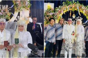 Persunting wanita berprofesi dokter, ini 9 momen pernikahan kelima Andika Kangen Band yang sederhana