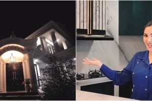 Punya dua dapur dipisahkan dengan lemari, 9 potret tempat masak Ashanty ini mewah full marmer