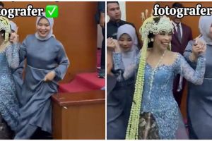 Begini jadinya kalau fotografer sama penari menikah, berasa jadi WO di resepsi sendiri