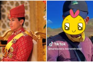 Potret penjual es krim di Bromo ini disebut mirip Prince Mateen, warganet: abis nikah langsung cari cu